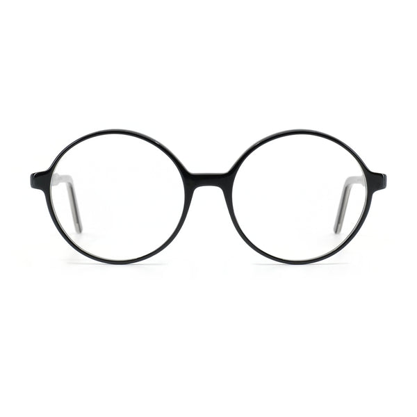 Gotti - Silde - BLK - Black - Round - Acetate - Zyl - Eyeglasses