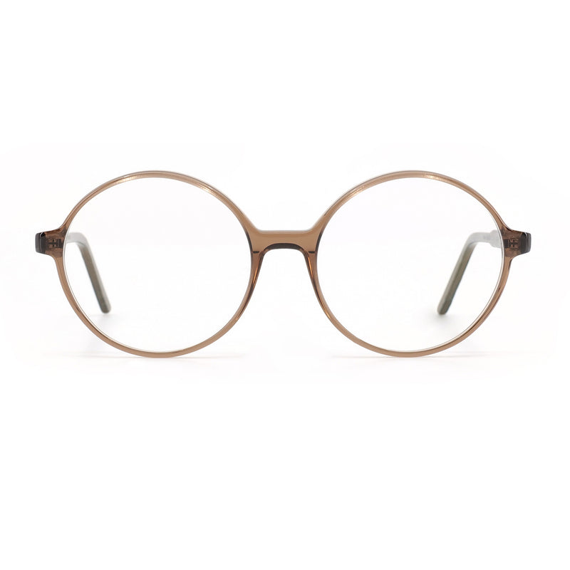 Gotti - Silde - DTB - Transparent Brown - Round - Acetate - Zyl - Eyeglasses