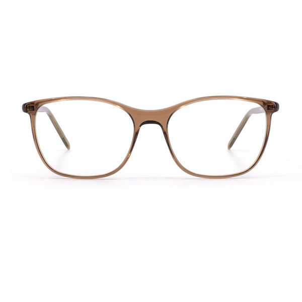Gotti - Saari - DTB - Transparent Brown - Rectangle - Plastic - Eyeglasses