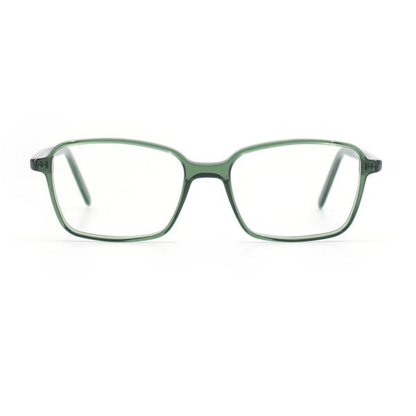 Gotti - Semy - FST - Forest Green - Plastic - Acetate - Rectangle - Small Bridge - Eyeglasses
