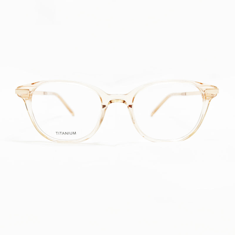 Hicks Brunson Generations - Yasmin - 1141 - Pink Crystal / Rose Gold - Cat-eye - Cateye - Eyeglasses - Plastic