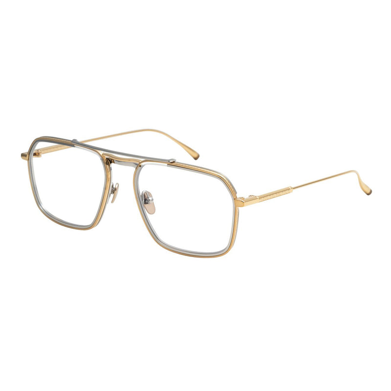 Kenzo Takada x Masunaga - Masunaga - Taka - #31 - Gold / Silver - Navigator - Titanium - Metal - Eyeglasses