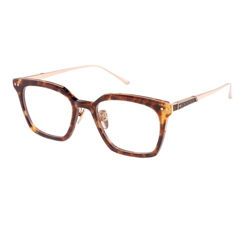Leisure Society - Thorsen - Tortoise / 18K Gold - Rectangle - Titanium - Eyeglasses