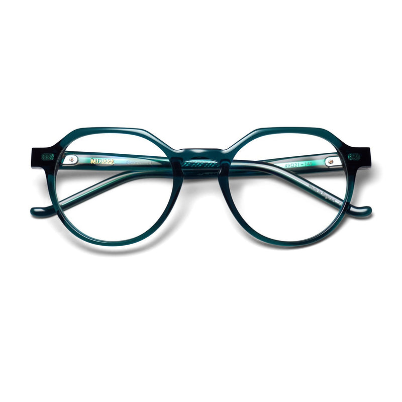 MD1888 - GETHIN - M - 8046 - Green - Round - Plastic - Acetate - Eyeglasses
