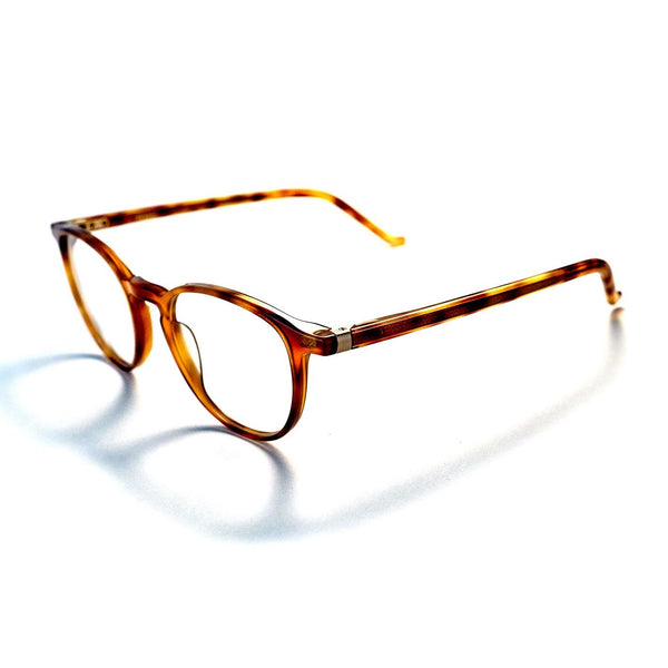 MD1888 - Glenda L - 8013 - Honey Brown - Round - P3 - Plastic - Eyeglasses