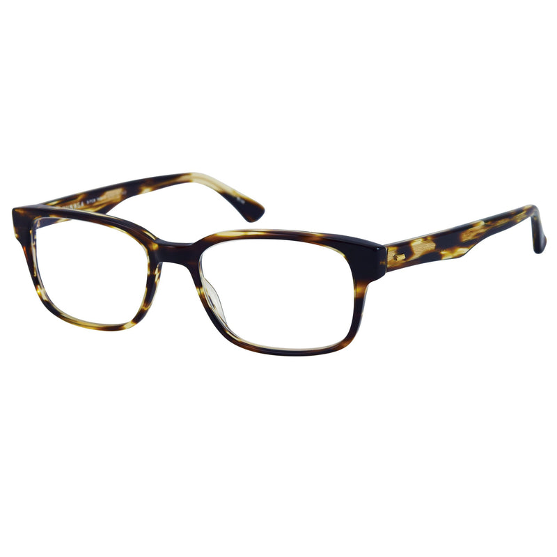 Masunaga - 066 - 34 - Havana - Rectangle - Acetate - Plastic - Eyeglasses