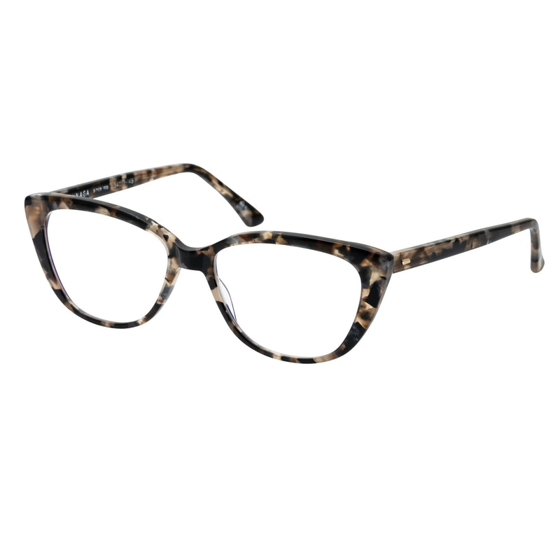Masunaga - 088 - 49 - Black Tortoise - Cateye - Cat-eye - Rectangle - Acetate - Plastic - Eyeglasses