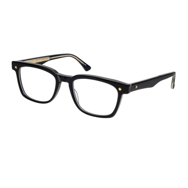Masunaga - 108 - #19 - Black - Rectangle - Acetate - Plastic - Eyeglasses