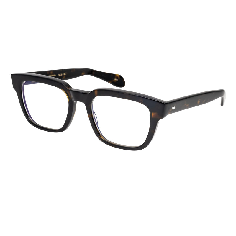 Masunaga - One Hundred - #53 - Dark Tort - Rectangle - Plastic - Eyeglasses - Eyewear