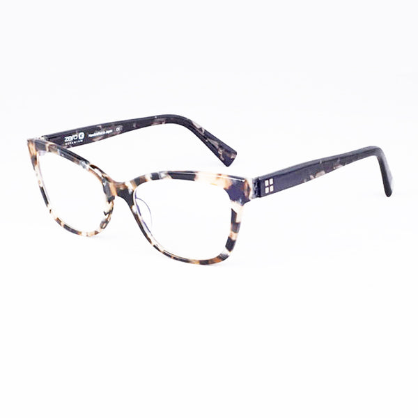 Zero G - Santa Barbara - Black Granite - Cateye - Acetate - Plastic - Eyeglasses