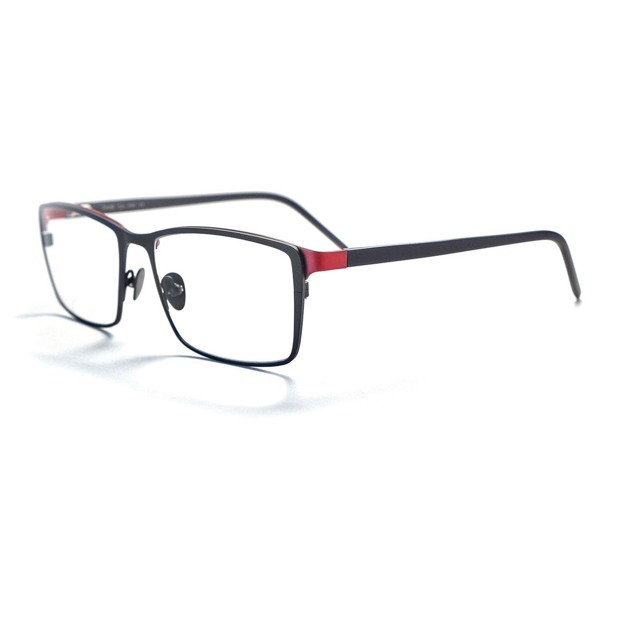 Tom Davies for Fabulous Glasses Babe Red Rectangular Eyeglass Frames 23351 optical main image 3