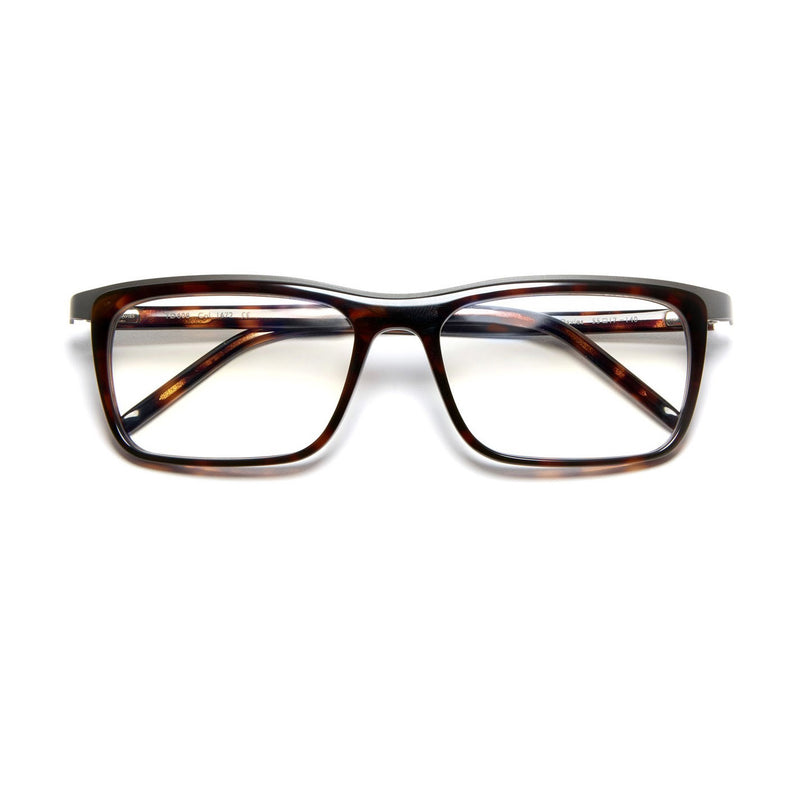 Tom Davies - TD608 - 1672 - Tortoise / Grey - Rectangle - Plastic - Titanium - Eyeglasses