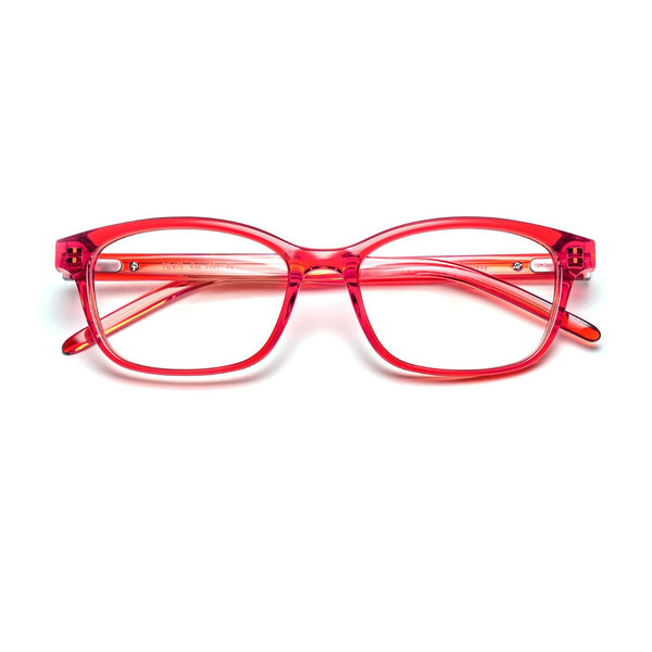 Tom Davies - TD 673 - 1931 - Red - Rectangle - Eyeglasses - Acetate - Plastic