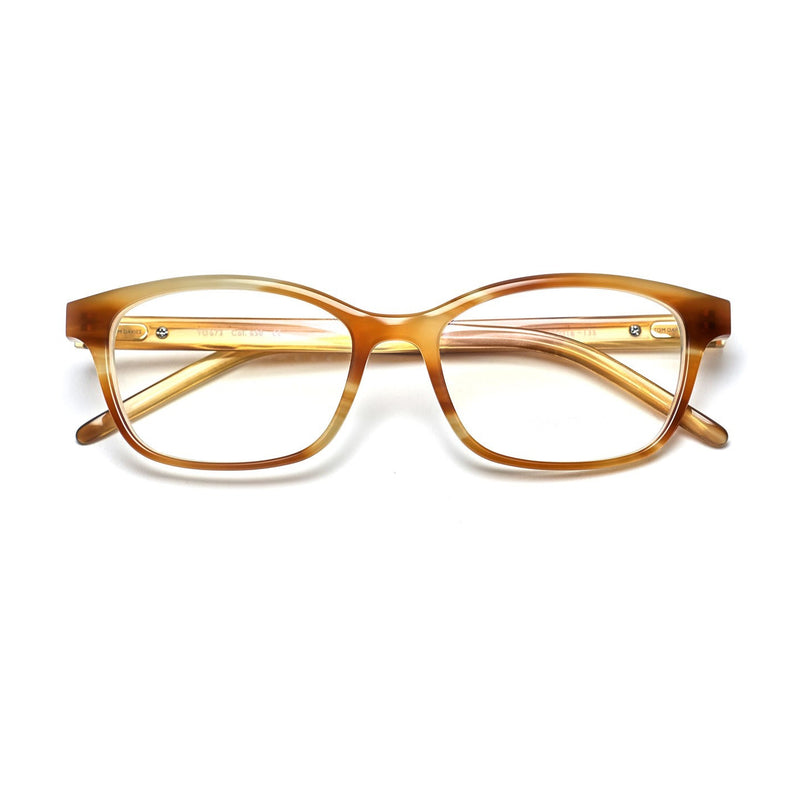 Tom Davies - TD 673 - 650 - Light Brown - Rectangle - Eyeglasses - Acetate - Plastic