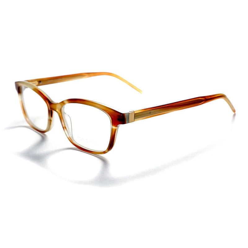 Tom Davies - TD 673 - 650 - Light Brown - Rectangle - Eyeglasses - Acetate - Plastic