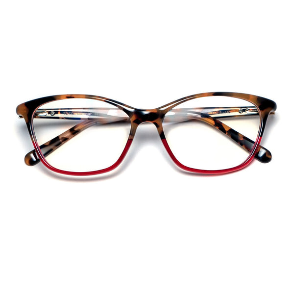 Tom Davies - TD732  - 1835 - Tokyo Tort / Red - Rectangle - Cat-eye - Plastic - Acetate - Eyeglasses