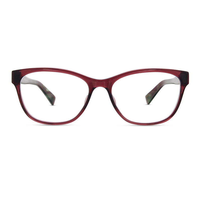 Zero G - Indio - Burgundy - Cateye - Cat-eye - Plastic - Eyeglasses - Eyewear