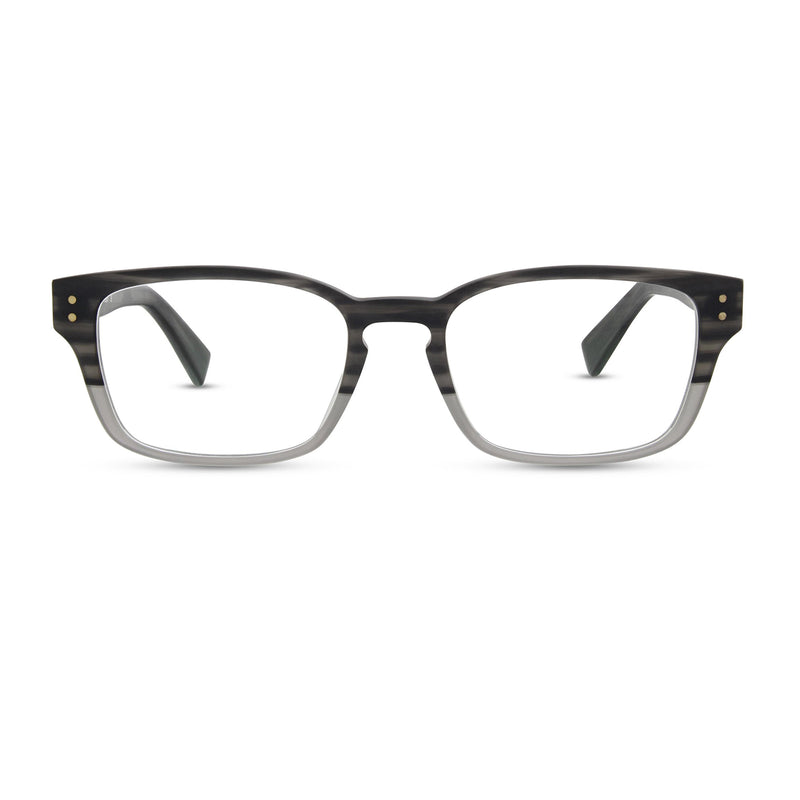 Zero G - Little River - Grey Gradient - Rectangle - Acetate - Plastic - Eyeglasses