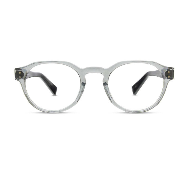 Zero G - Oakland - Smoke Grey - Round - Crown Panto - Acetate - Plastic - Eyeglasses