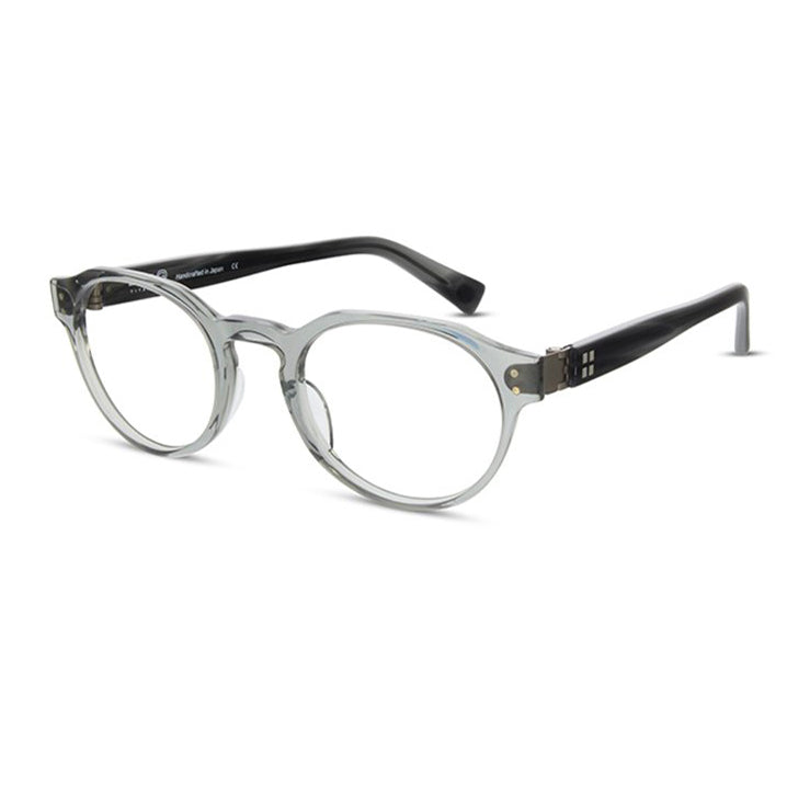 Zero G - Oakland - Smoke Grey - Round - Crown Panto - Acetate - Plastic - Eyeglasses