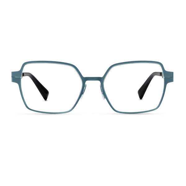 Zero G - Salina - Dragonfly - Blue - Rectangle - Titanium - Eyeglasses