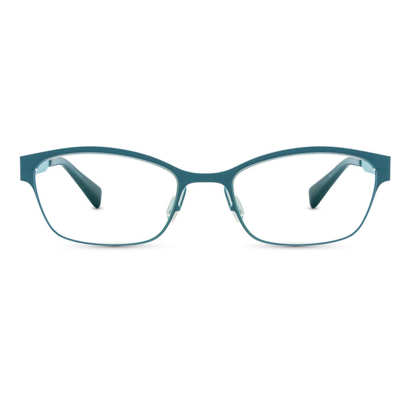 Zero G - Sherrill - Ocean Mist - Cateye - Cat-eye - Rectangle - Titanium - Metal - Eyeglasses - Eyewear