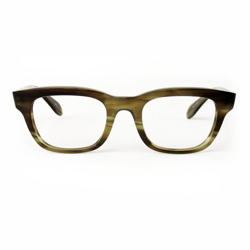 Masunaga - 000 - #34 - Moss - Rectangle Eyeglasses
