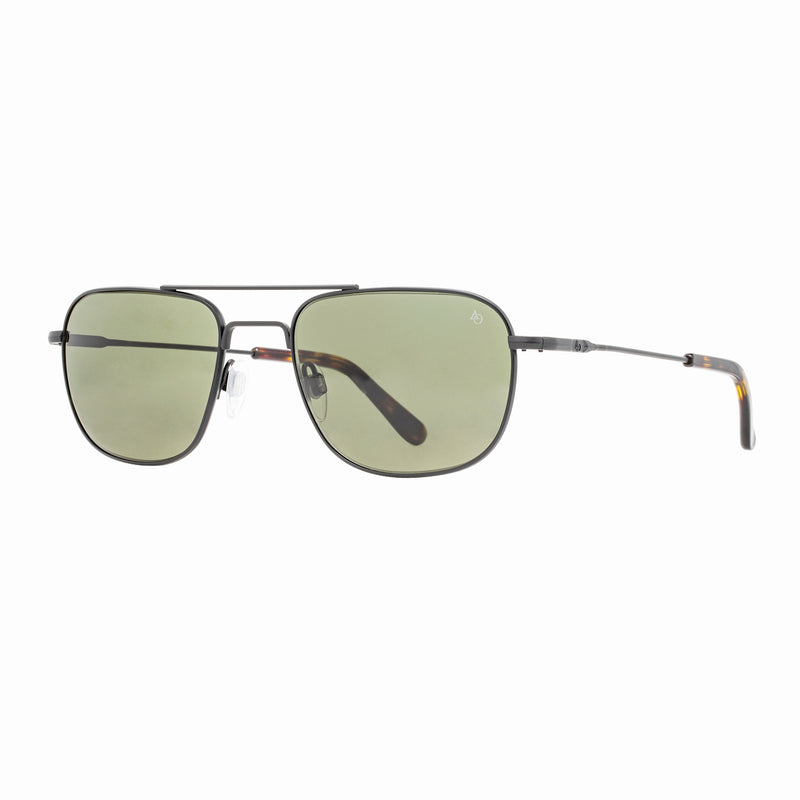 Square Aviation Sunglasses Men Luxury Brand Designer Sun Glasses for Male  American Optical Glass Lens