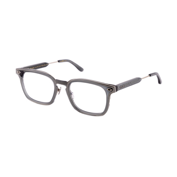 Leisure Society - Bellagio - Grey / Silver - Rectangle - Luxury Eyewear - Rectangle - Eyeglasses