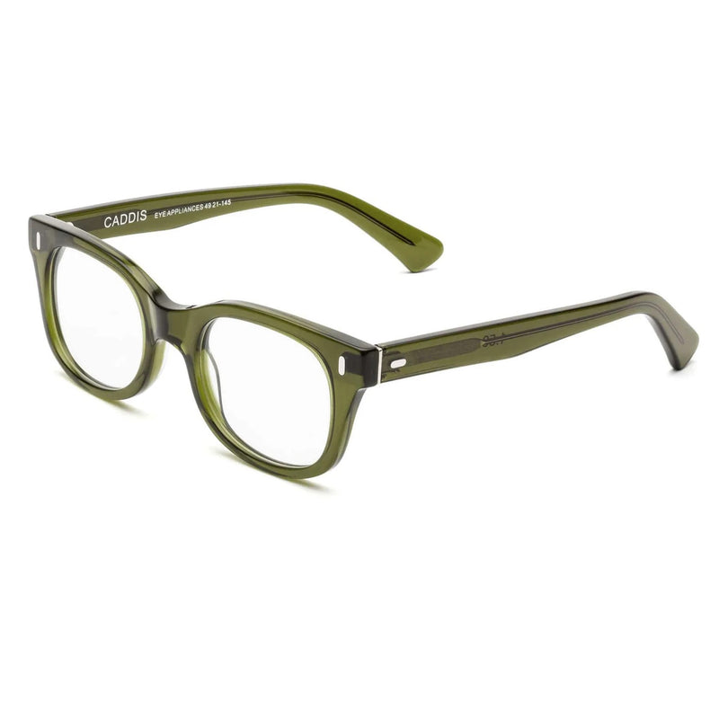 Caddis - Bixby - Heritage Green - Reading Glasses - Plastic - Rectangle