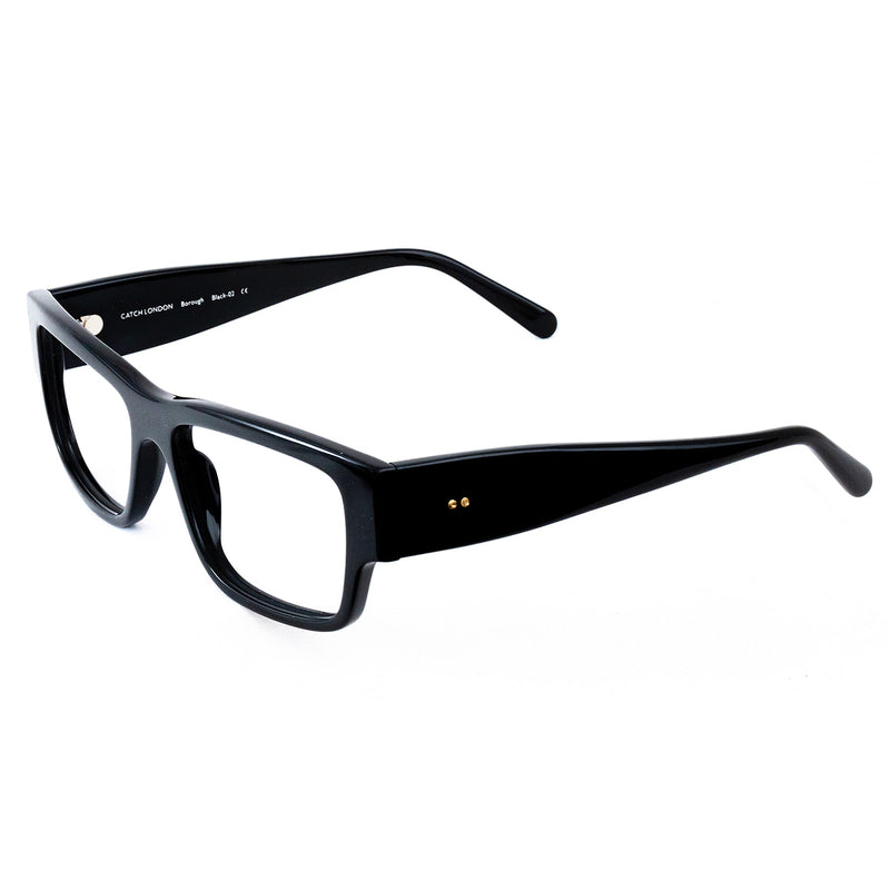 Catch London - Borough - Black-02 - Bold - Rectangle - Eyeglasses