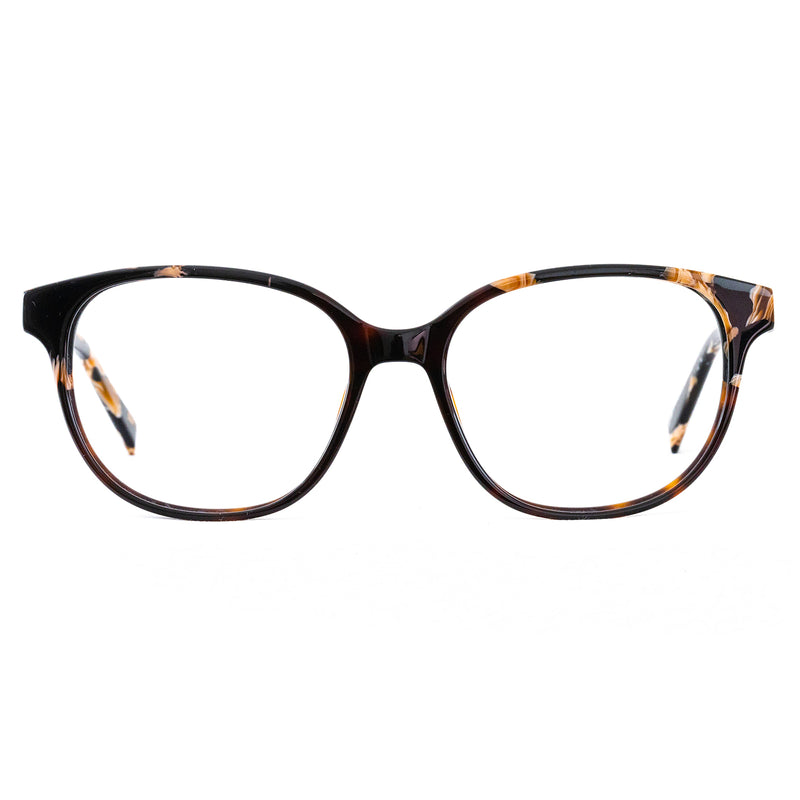 Catch London - Dean - Brown-051 - Round - Eyeglasses