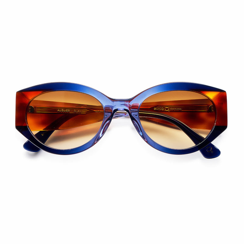 Etnia Barcelona - Alguer - BLHV - Blue / Havana / Photochromic Brown-Gradient Tinted Lenses - Cateye - Cat-eye - Zyl - Sunglasses