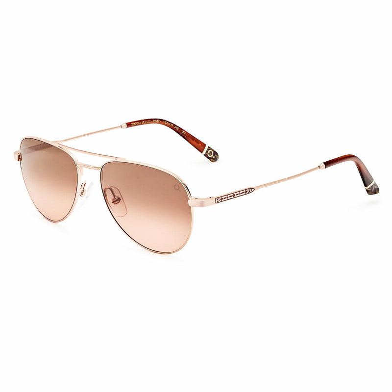 Etnia Barcelona - Brera Sun II - PGHV - 54 - Rose Gold / Brown / Gradient-Brown Tinted Lenses - Aviator - Sunglasses