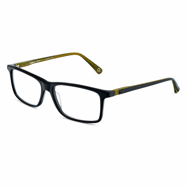 Etnia Barcelona - Speedy - BKYW - Black / Yellow - Rectangle - Plastic - Zyl - Eyeglasses