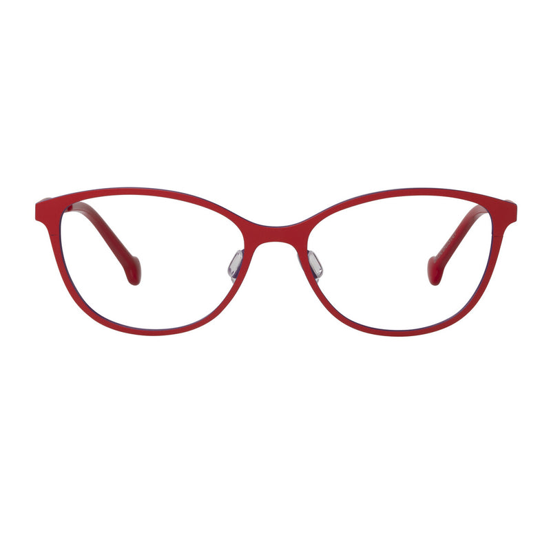 EyeOs - Michaela - RDV - Red Violet - Cateye - Reading Glasses - Readers - Titanium