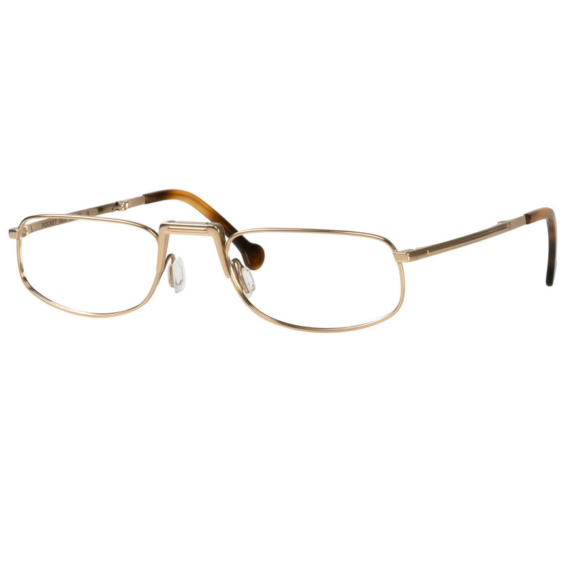 EyeOs - Pocket - GLD - Gold - Folding Reading Glasses - Metal