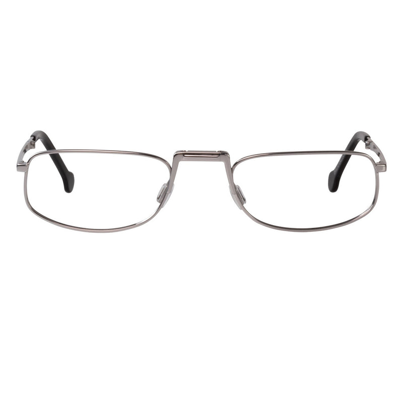 EyeOs - Pocket - SIL - Silver - Folding Reading Glasses - Metal