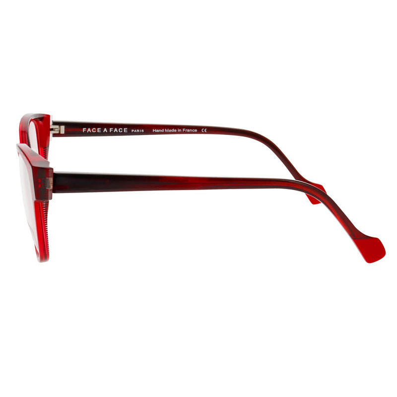 Face A Face - Eileen 3 - 8256 - Red Lines - Cateye - Cat-eye - Eyeglasses - Plastic