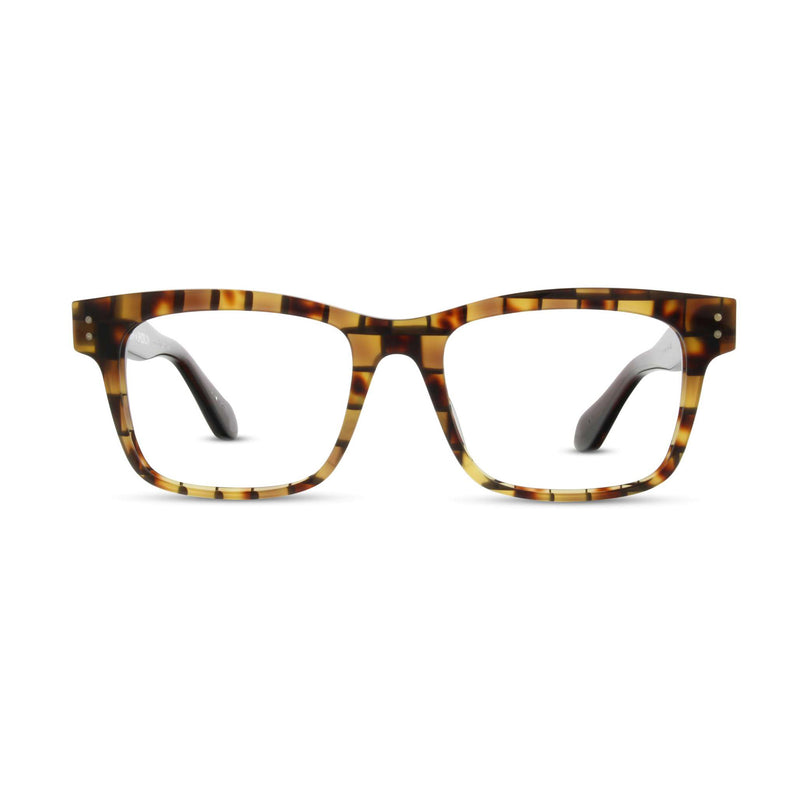 Born In Brooklyn - Flatlands - Brown Mosaic - Eyeglasses - Hicks Brunson Eyewear
