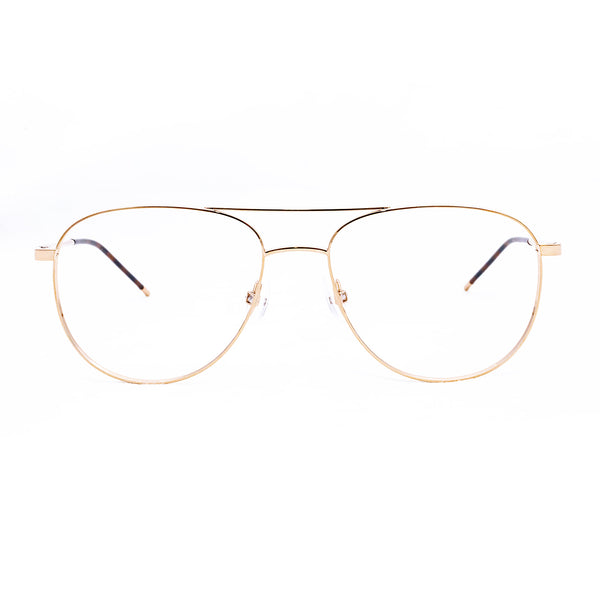 Gotti - Damien - GLS - Shiny Gold / Tort - Aviator Eyeglasses - Metal