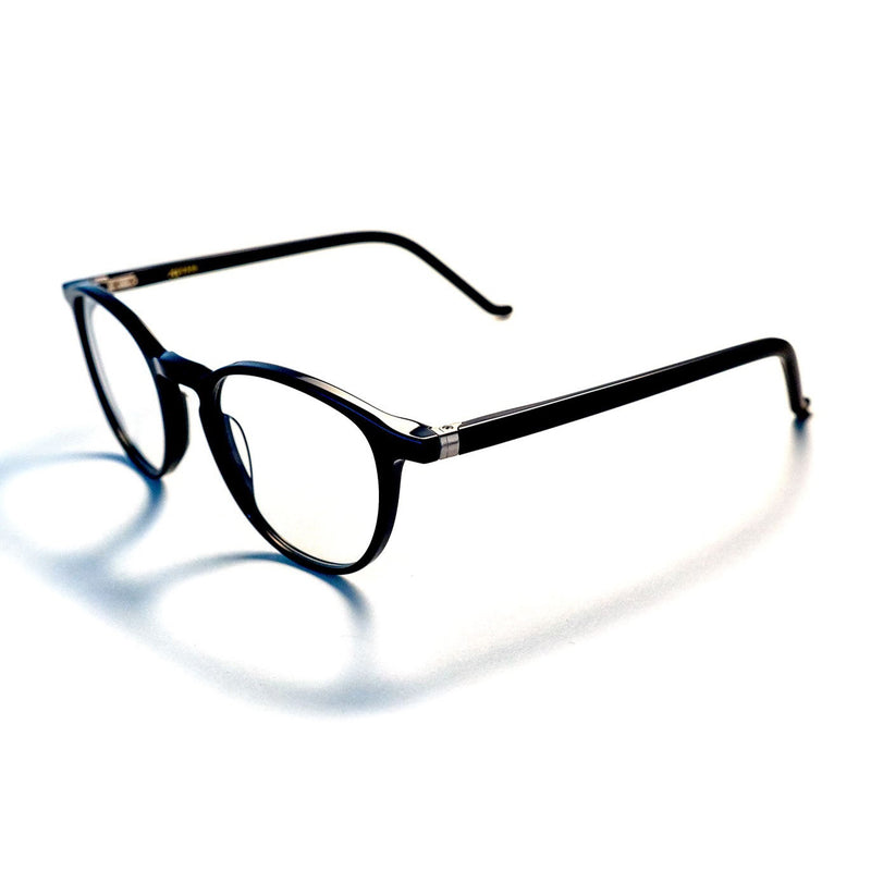 MD1888 - Glenda S - 8017 - Black - P3 - Rounded - Plastic - Eyeglasses