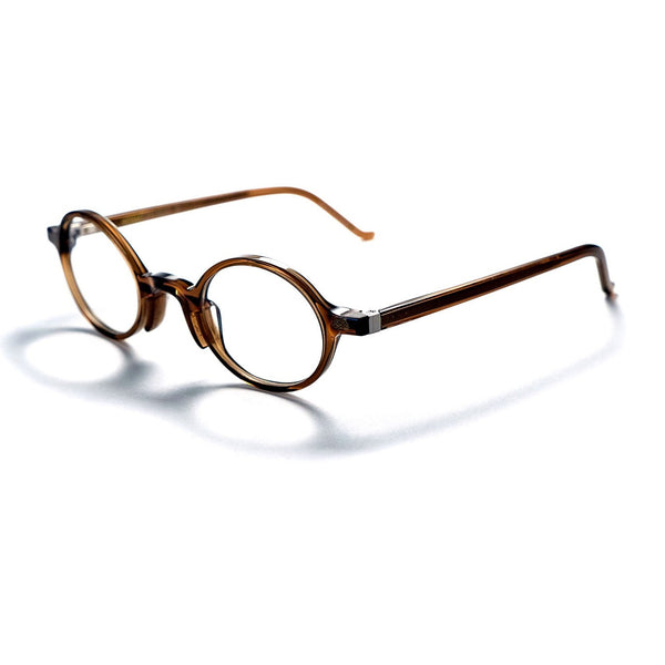 MD1888 - Owen L - 8015 - Brown - Round - Classic Round - Plastic - Eyeglasses - Eyewear