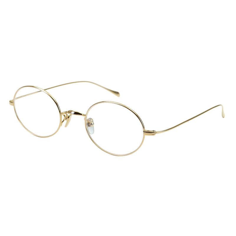 Masuanga - GMS-196T - #11 - Gold - Titanium - Round - Eyeglasses