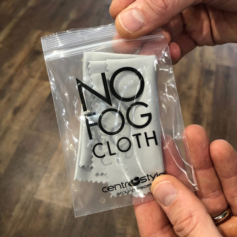 No Fog Cloth - Anti-Fog Cloth - Anti Fog Cloth - Anti-Fog Treatment for Glasses - Lens Cloth - Microfiber Cloth - Hicks Brunson Eyewear