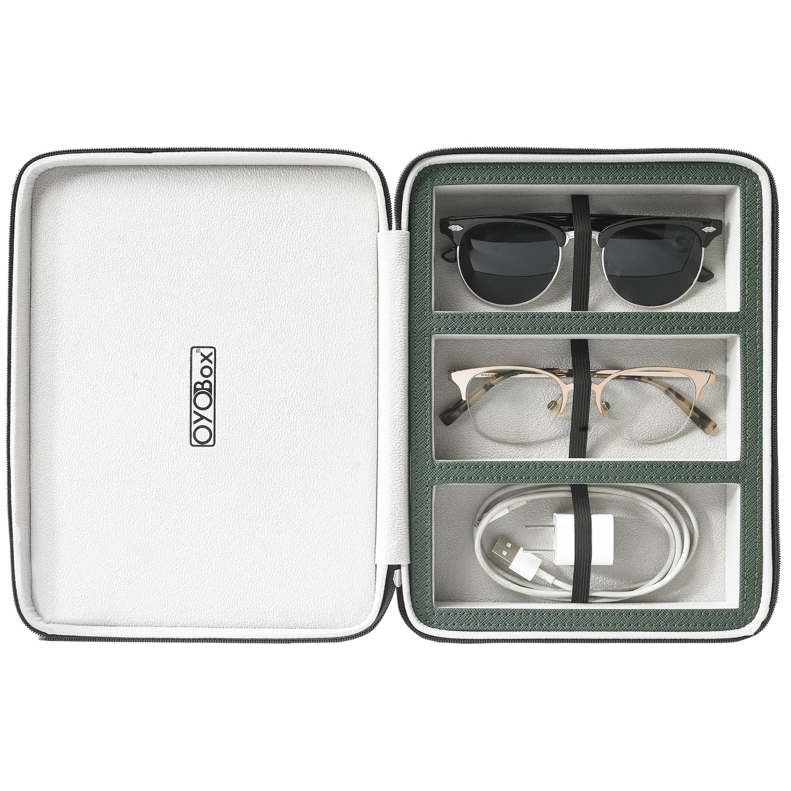 Oyobox-TravelCase-HunterGreen-