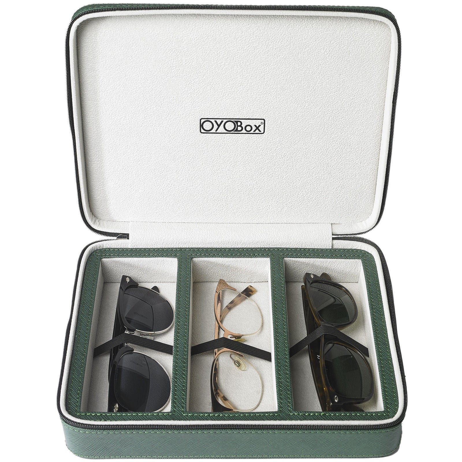 OYOBox Travel Case - Hunter Green – Hicks Brunson Eyewear