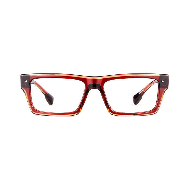 Etnia Barcelona - Regent's ST. - 4BX - Bordeaux - Rectangle - Zyl - Eyeglasses - Hicks Brunson Eyewear