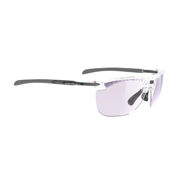 Rudy Project - Rydon Slim Curva - Crystal G - Crystal Gloss - Impact X2 Photochromic Laser Purple - Half-rim - Sunglasses - Sport Sunglasses