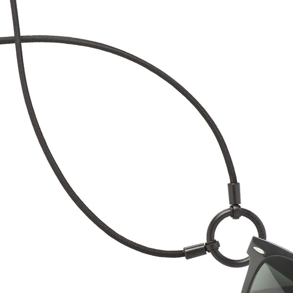LaLoop - S108-BL - Black - Sport - Eyewear Holder - Eyewear Necklace - Hicks Brunson Eyewear